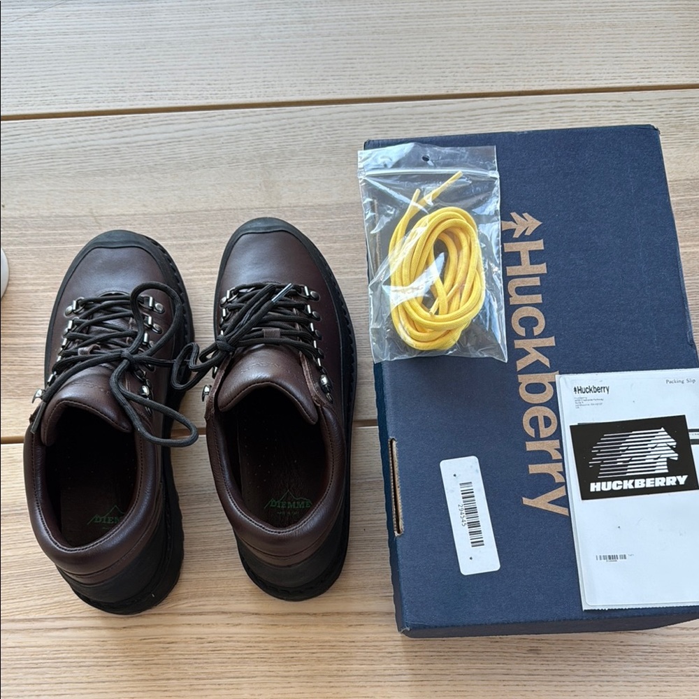 Diemme Brown Leather Boots Rugged Durable Style